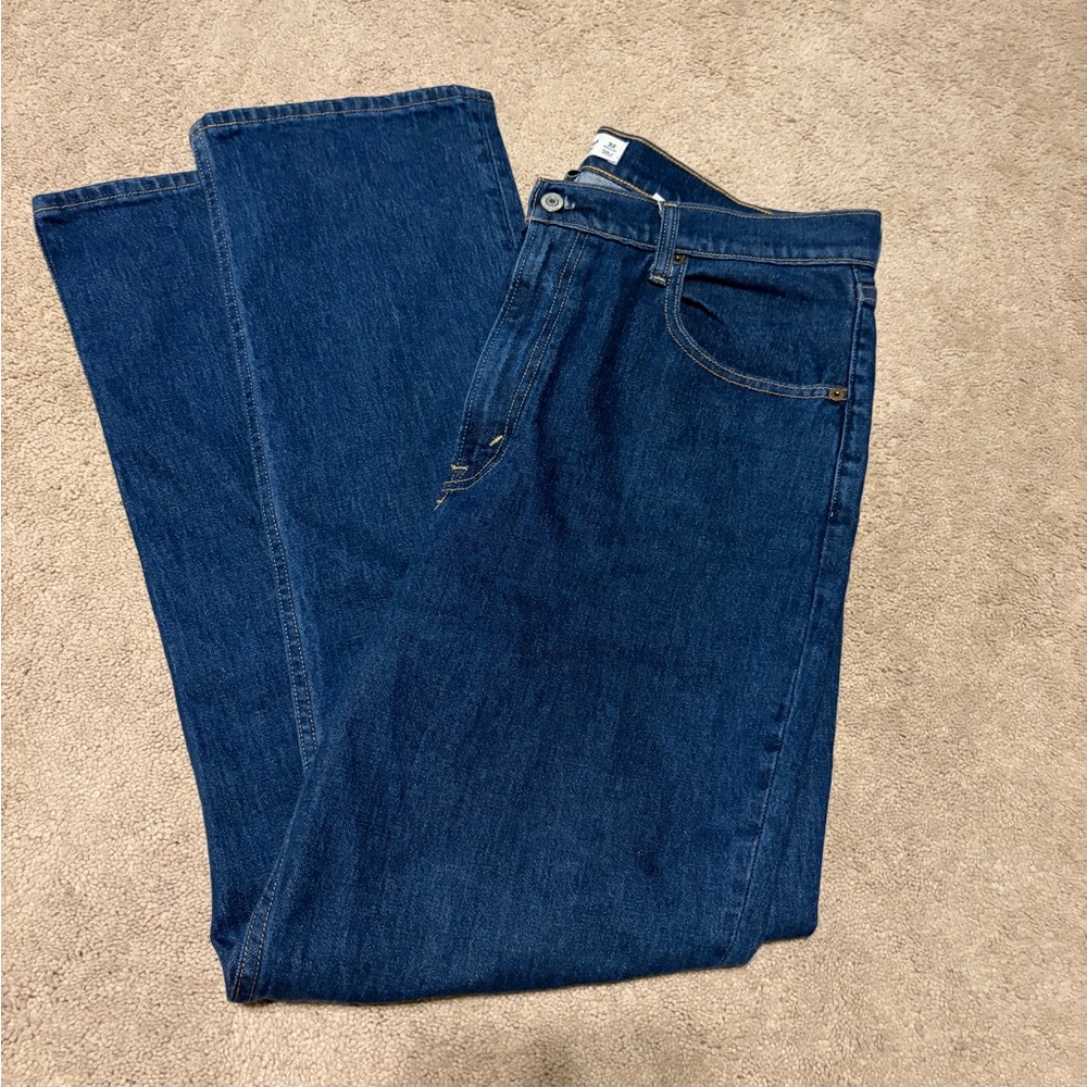 Abercrombie & Fitch CURVE LOVE ULTRA HIGH RISE 9O's STRAIGHT